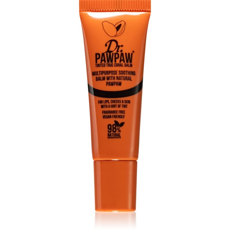 Dr. Pawpaw True Coral Stick Duo Per Labbra E Guance 10 Ml