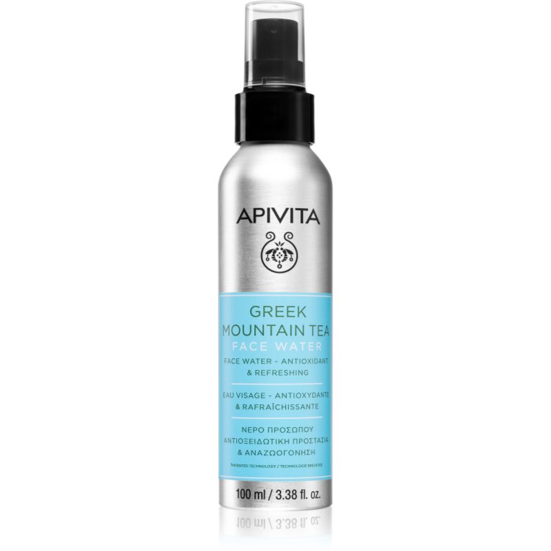Apivita Greek Mountain Tea Face Water Spray Idratante Antiossidante 100 Ml