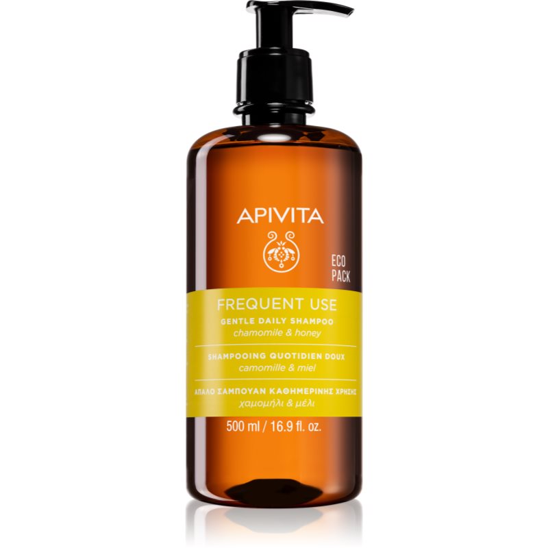 Apivita Frequent Use Gentle Daily Shampoo Shampoo Per Lavaggi Quotidiani Con Camomilla 500 Ml