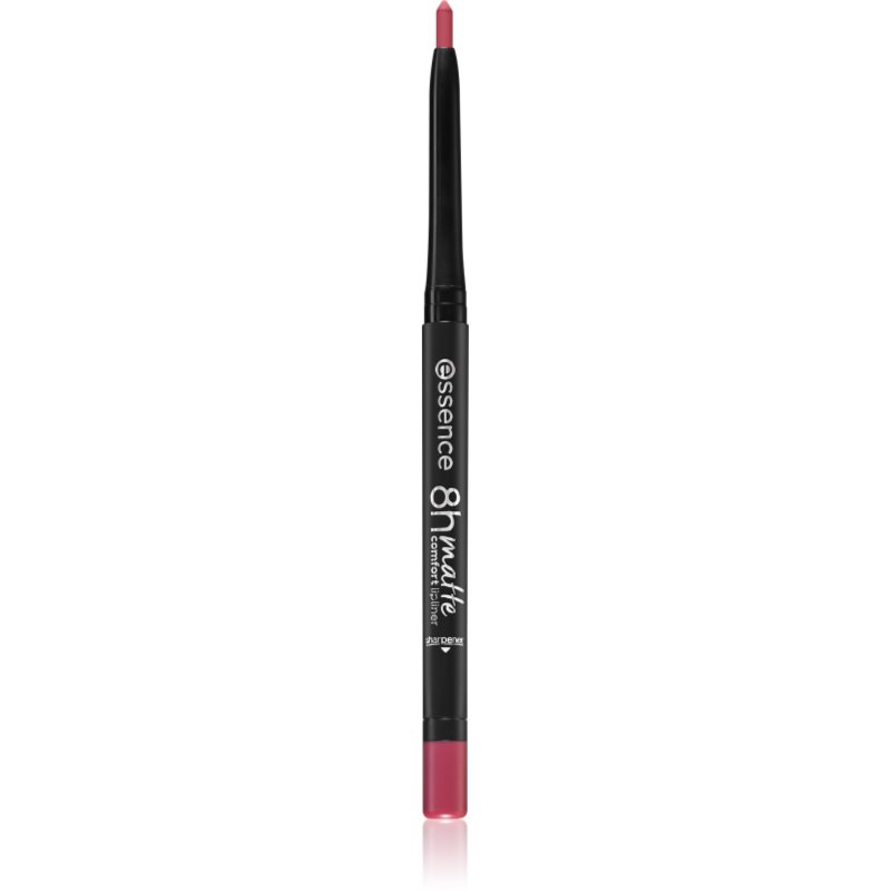 Essence 8H Matte Comfort Matita Labbra Matte Con Temperamatite Colore 05 Pink Blush 0,3 G