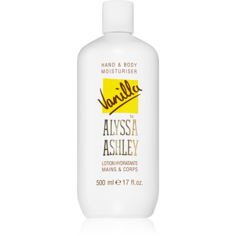 Alyssa Ashley Vanilla Crema Per Mani E Corpo Da Donna 500 Ml