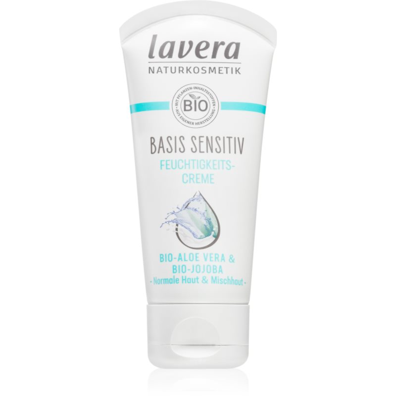 Lavera Basis Sensitiv Crema Idratante Viso Per Pelli Normali E Miste 50 Ml