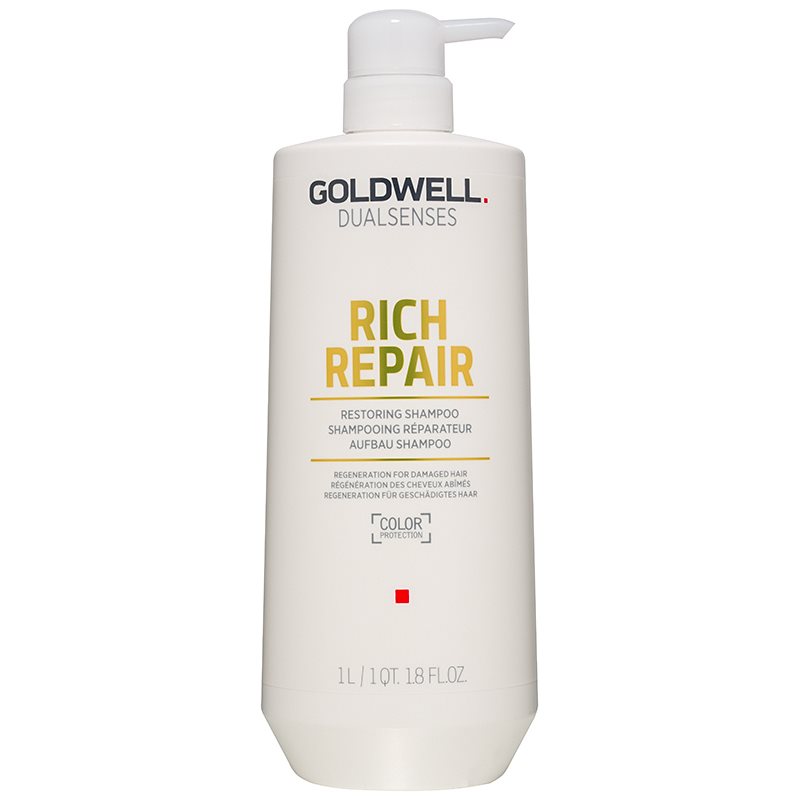 Goldwell Dualsenses Rich Repair Shampoo Ricostituente Per Capelli Rovinati E Secchi 1000 Ml