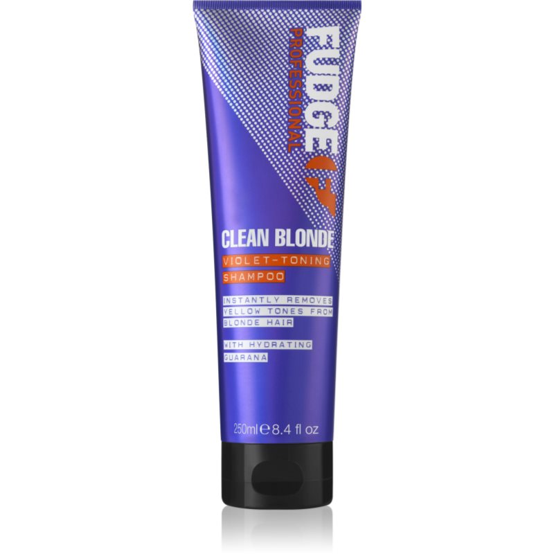 Fudge Care Clean Blonde Shampoo Tonificante Viola Per Capelli Biondi 250 Ml