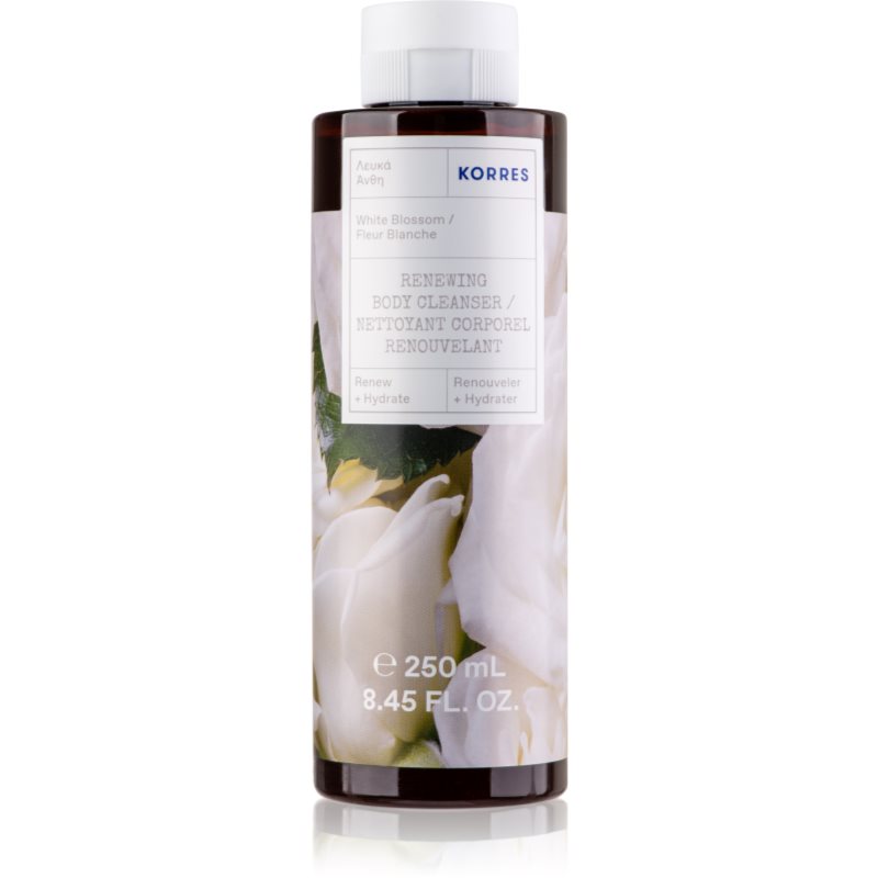 Korres White Blossom Doccia Gel Dal Profumo Inebriante Con Aroma Di Fiori 250 Ml