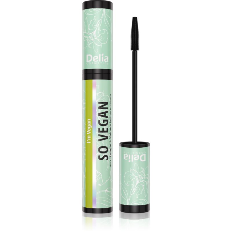 Delia Cosmetics So Vegan Mascara Volumizzante E Allungante Colore Black 11 Ml