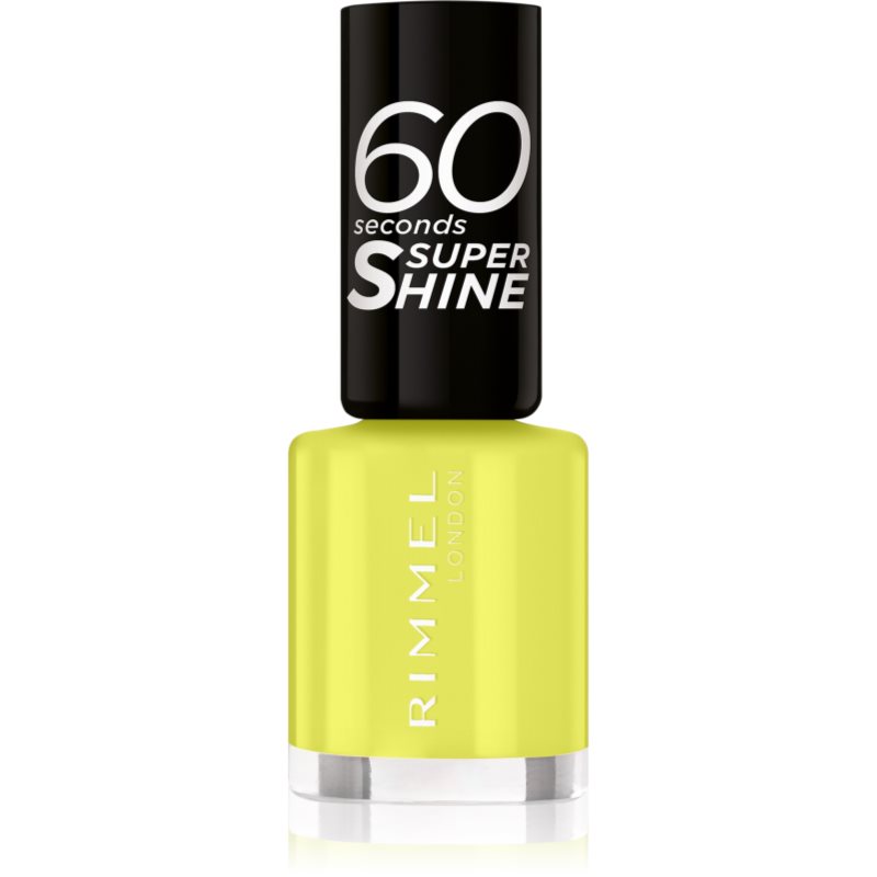 Rimmel 60 Seconds Super Shine Smalto Per Unghie Colore 155 Beach Breeze Please 8 Ml