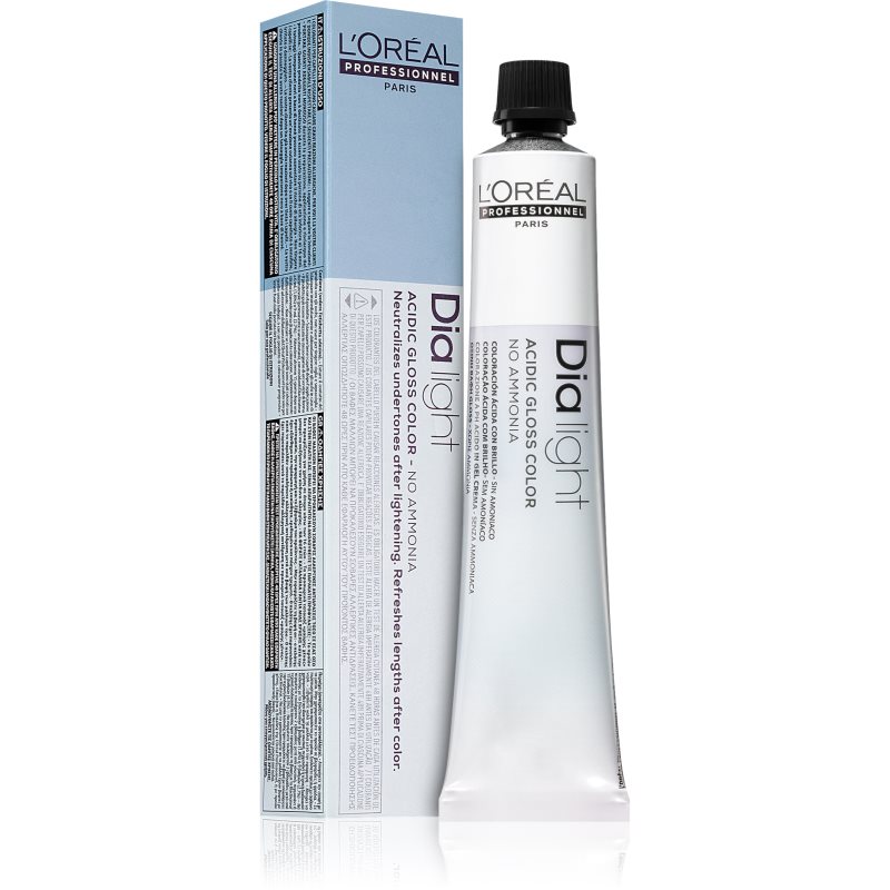 L’Oréal Professionnel Dia Light Tinta Permanente Per Capelli Senza Ammoniaca Colore 8.1 Biondo Chiaro Ceneré 50 Ml