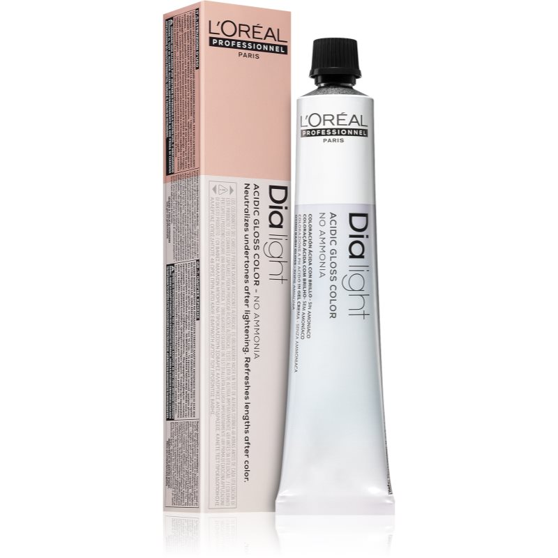 L’Oréal Professionnel Dia Light Tinta Permanente Per Capelli Senza Ammoniaca Colore 7.43 Biondo Rame Dorato 50 Ml