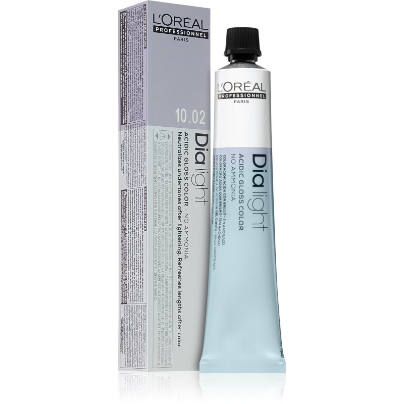 L’Oréal Professionnel Dia Light Tinta Permanente Per Capelli Senza Ammoniaca Colore 10.02 50 Ml