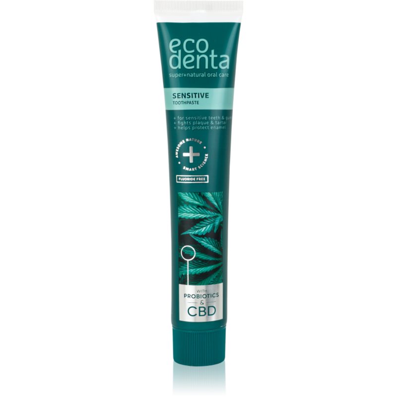 Ecodenta Sensitive Cbd Dentifricio Bioattivo Con Cbd 75 Ml