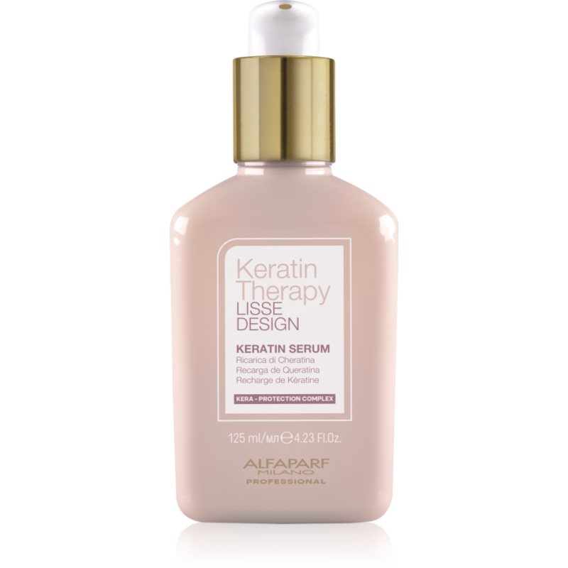 Alfaparf Milano Keratin Therapy Lisse Design Siero Idratante Per Capelli Brillanti E Morbidi 125 Ml