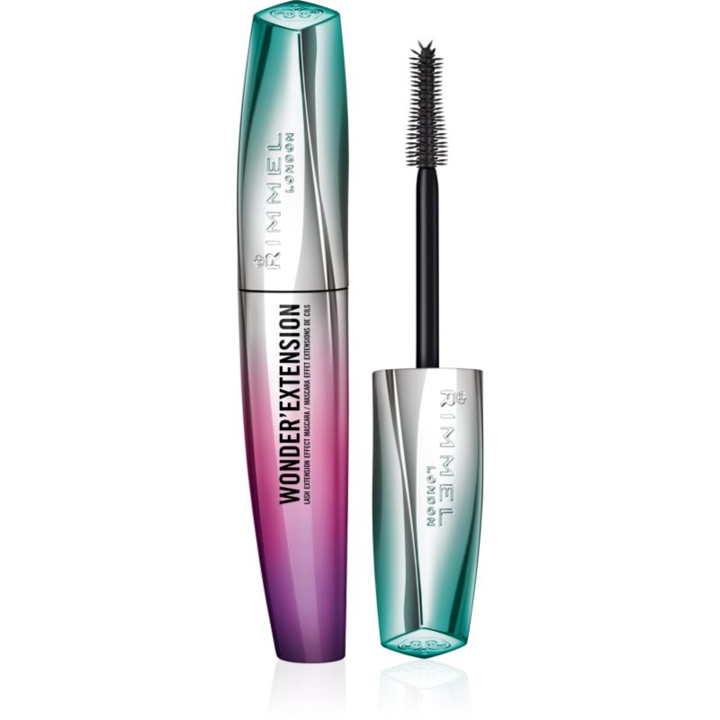 Rimmel Wonder'Extension Mascara Allungante Per Ciglia Piene Colore 002 Brown Black 11 Ml