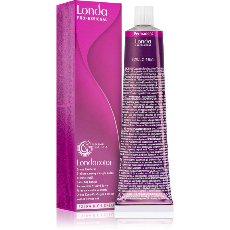 Londa Professional Permanent Color Extra Rich Tinta Permanente Per Capelli Colore 7/46 60 Ml