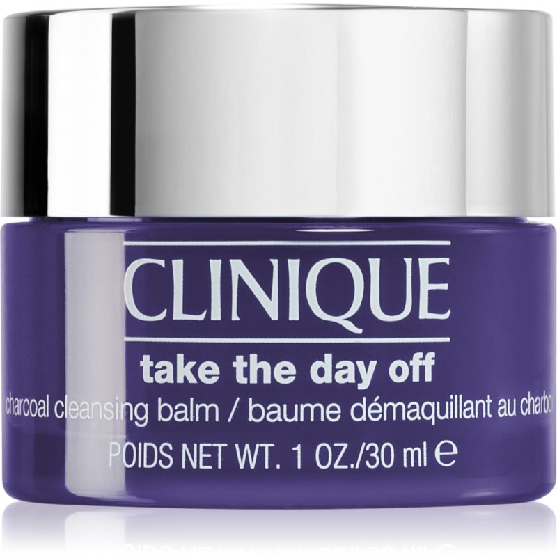 Clinique Take The Day Off™ Charcoal Detoxifying Cleansing Balm Balsamo Struccante E Detergente Con Carbone Attivo 30 Ml