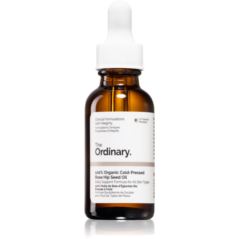 The Ordinary 100% Organic Cold-Pressed Rose Hip Seed Oil Olio Di Rosa Canina Per Idratare E Tendere La Pelle 30 Ml