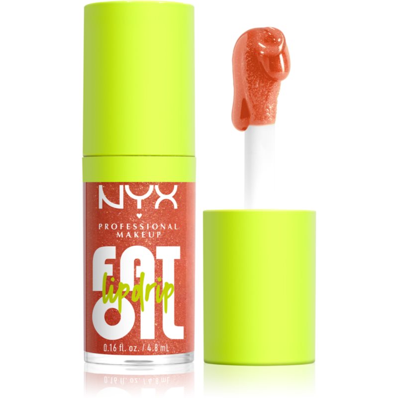 Nyx Professional Makeup Fat Oil Lip Drip Olio Labbra Colore 06 Follow Back 4,8 Ml