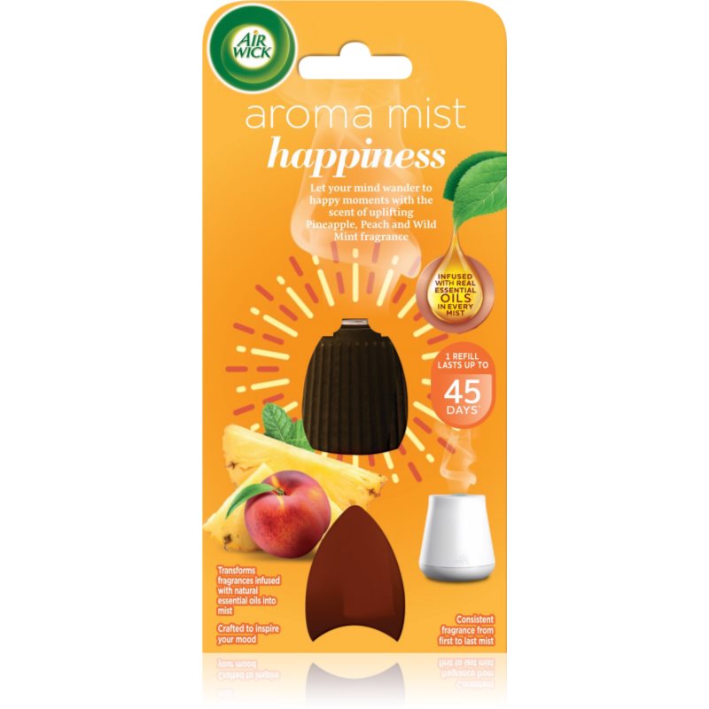 Air Wick Aroma Mist Happiness Ricarica Per Diffusori Di Aromi 20 Ml
