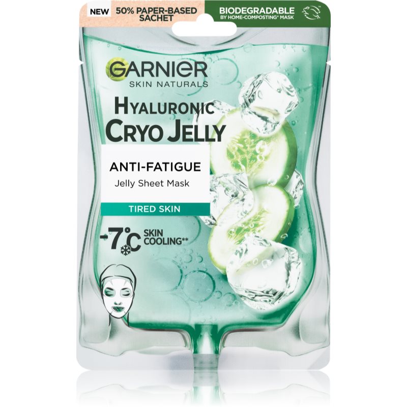Garnier Cryo Jelly Maschera In Tessuto Con Effetto Rinfrescante 27 G