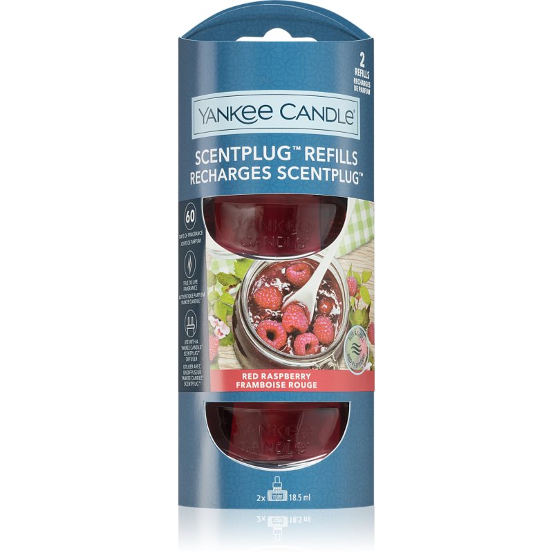 Yankee Candle Red Raspberry Refill Ricarica Diffusore Elettrico 2X18,5 Ml