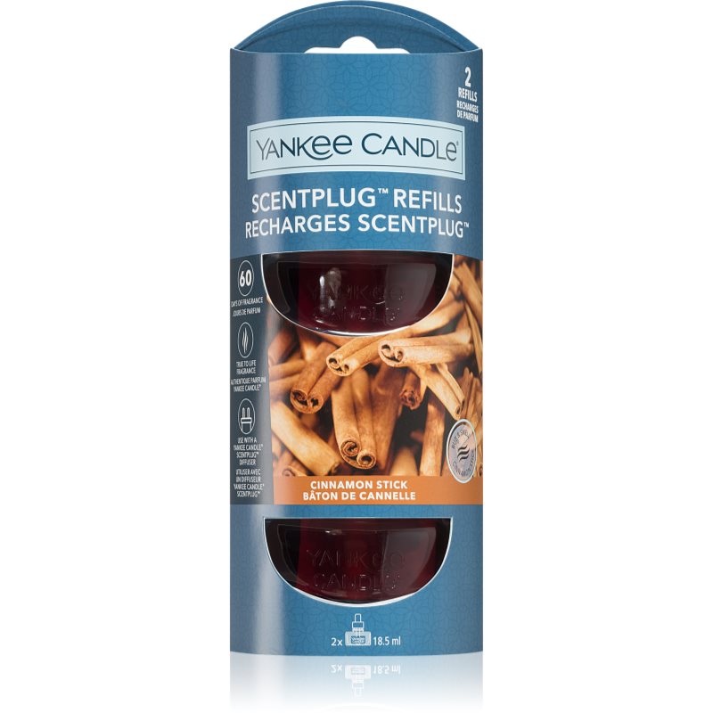 Yankee Candle Cinnamon Stick Refill Ricarica Per Diffusori Di Aromi 2X18,5 Ml