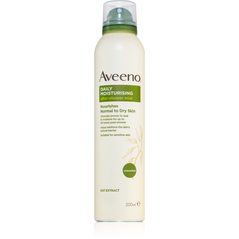 Aveeno Daily Moisturising After Shower Mist Spray Idratante Per Il Corpo 200 Ml
