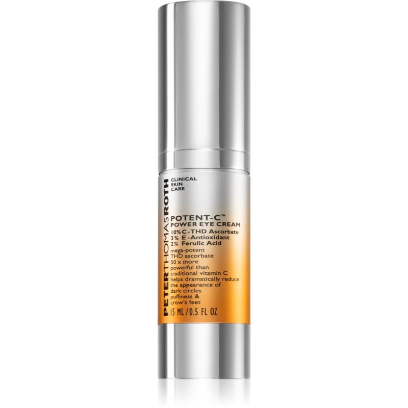 Peter Thomas Roth Potent-C Power Eye Cream Crema Idratante Occhi Contro Gonfiori E Occhiaie 15 Ml