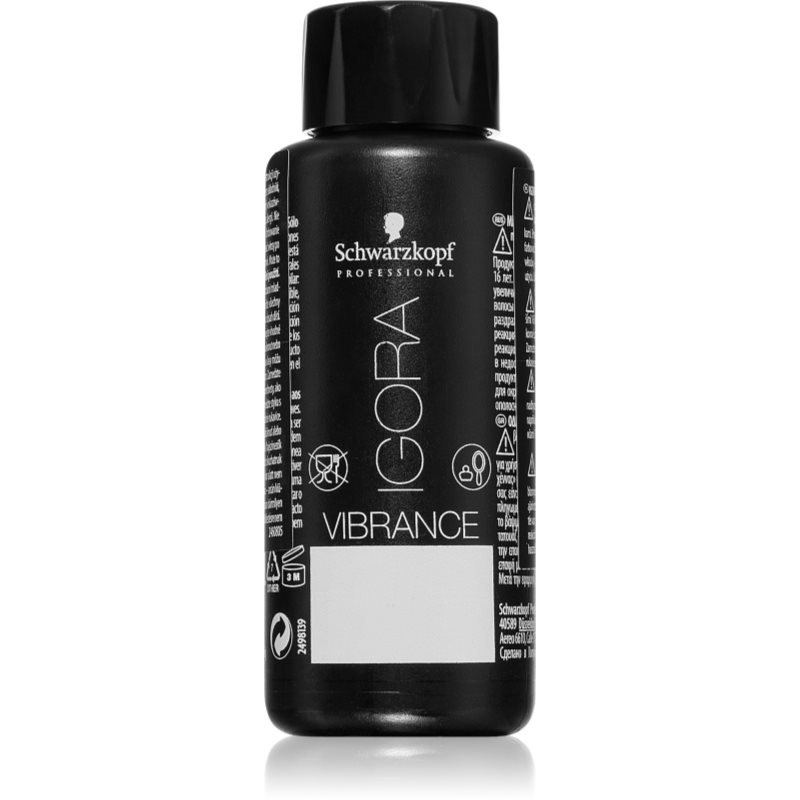 Schwarzkopf Professional Igora Vibrance Colorazione Semi-Permanente Per Capelli Colore 4-33 Medium Brown 60 Ml