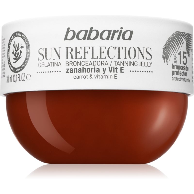 Babaria Tanning Jelly Sun Reflections Gel Protettivo Spf 15 300 Ml