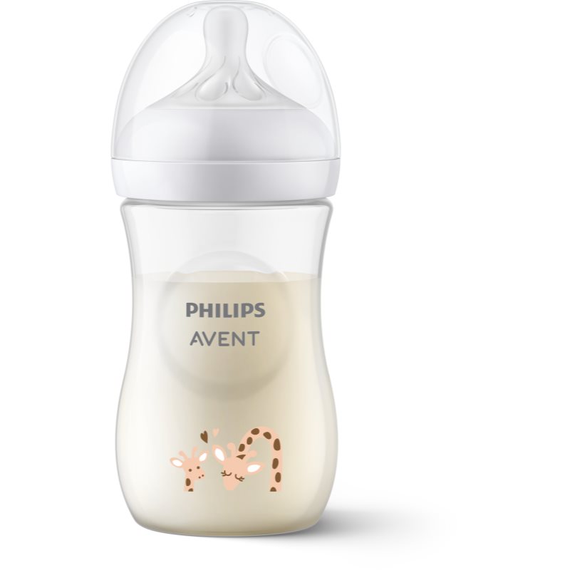 Philips Avent Natural Response 1 M+ Biberon Giraffe 260 Ml