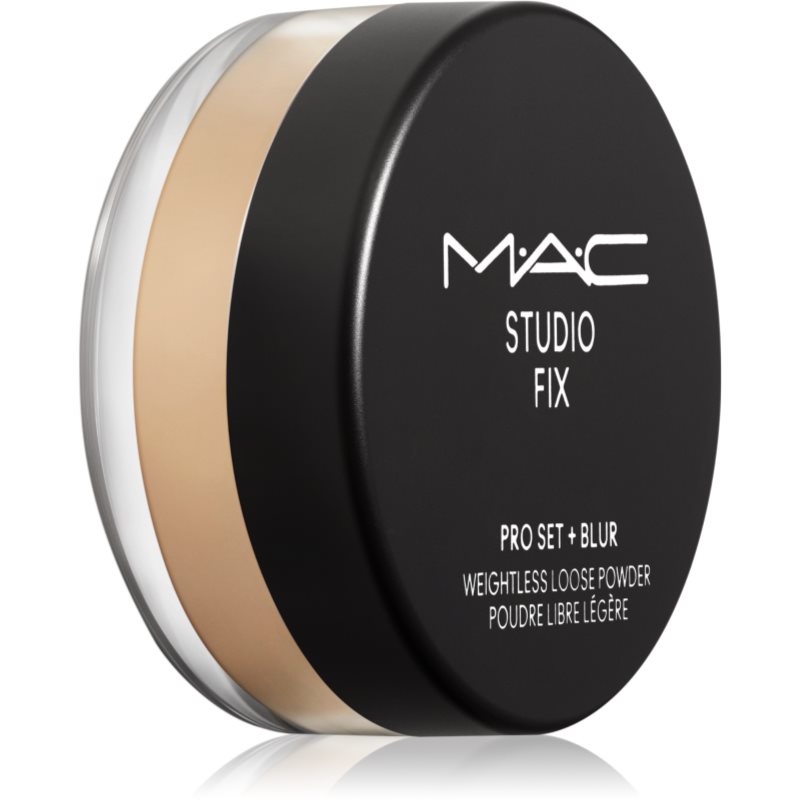 Mac Cosmetics Studio Fix Pro Set + Blur Weightless Loose Powder Cipria Fissante Opacizzante Colore Medium 6,5 G