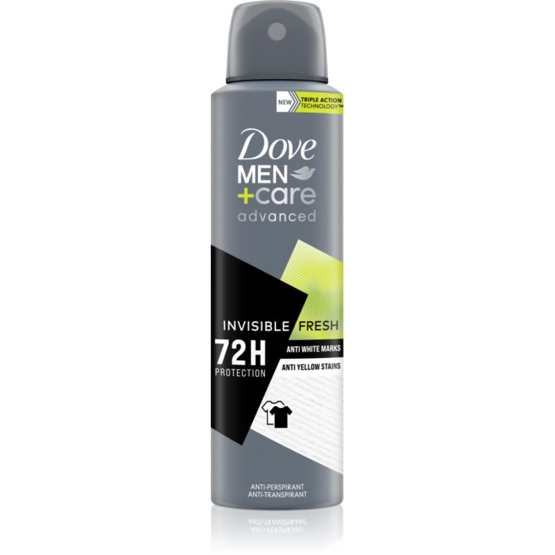 Dove Men+Care Antiperspirant Antitraspirante Spray 72 Ore Invisible Fresh 150 Ml