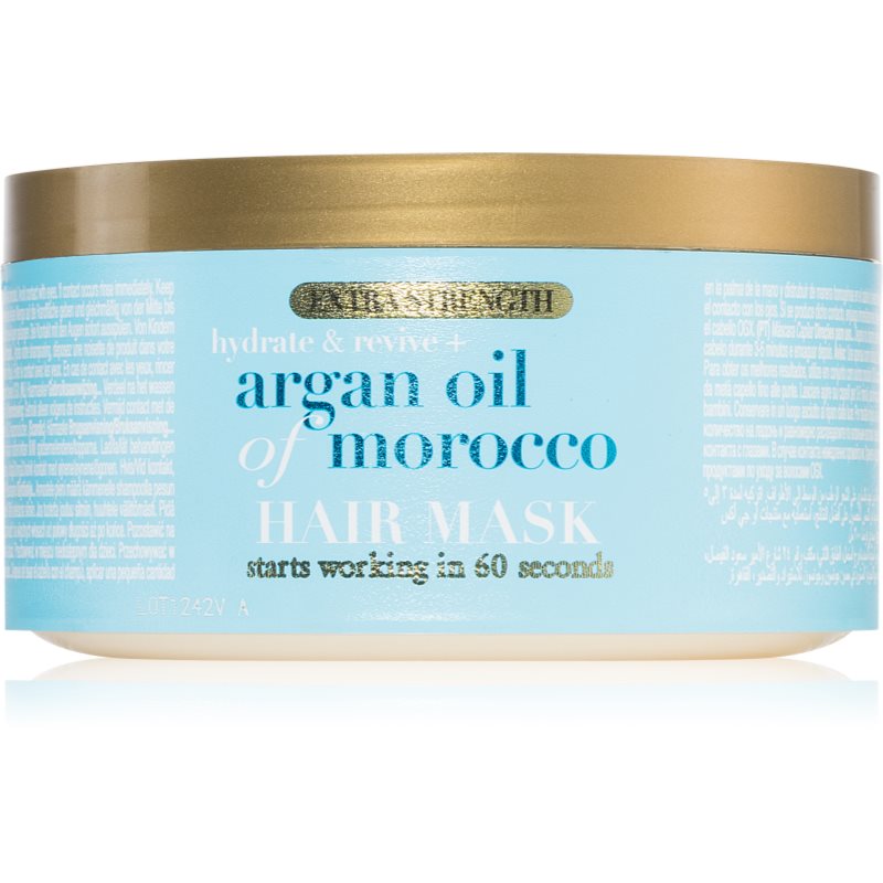 Ogx Argan Oil Of Morocco Extra Strenght Maschera Rigenerante Intensa Per Capelli Rovinati 300 Ml