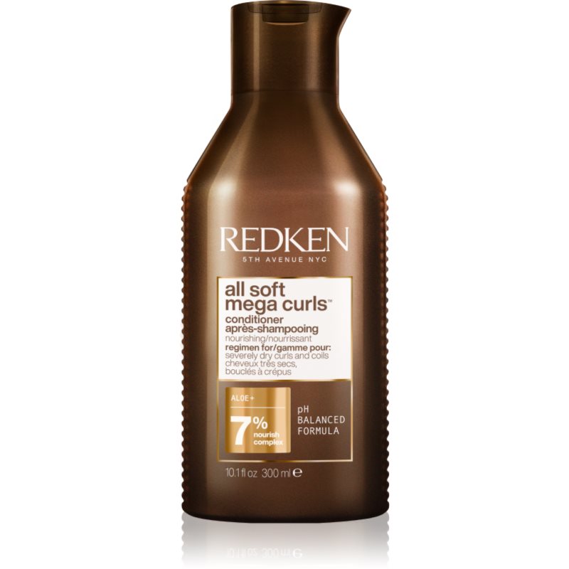Redken All Soft Mega Curls Balsamo Per Capelli Mossi E Ricci 300 Ml
