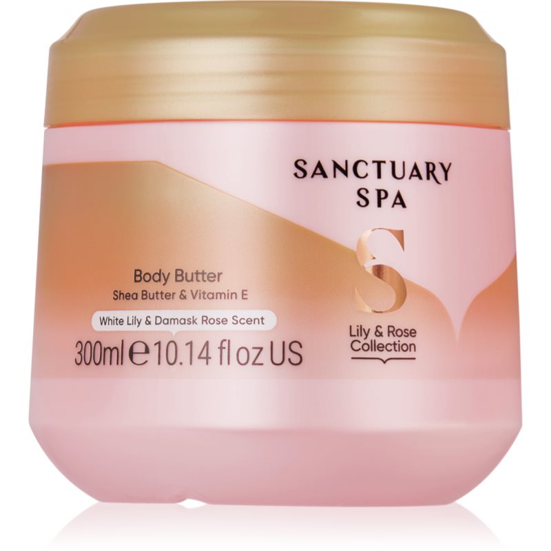 Sanctuary Spa Lily & Rose Burro Corpo Idratante Intenso 300 Ml