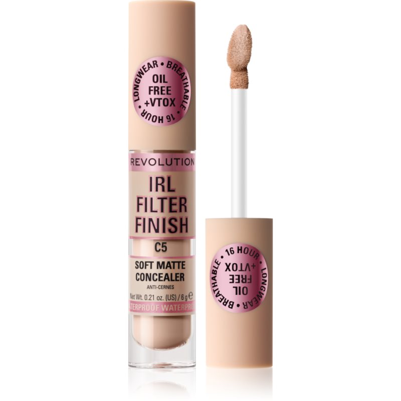 Makeup Revolution Irl Filter Correttore Lunga Tenuta Per Una Copertura Completa Colore C5 6 G