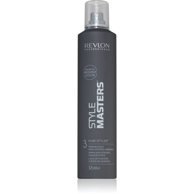 Revlon Professional Style Masters Pure Styler Lacca Per Capelli Fissante Extra Forte Senza Aerosol 325 Ml