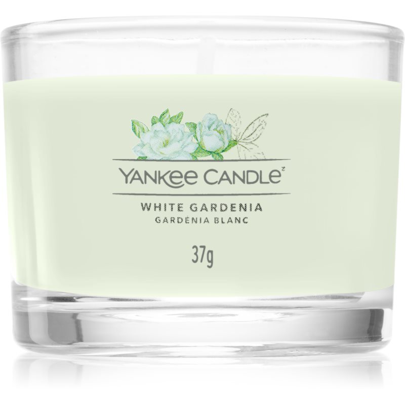 Yankee Candle White Gardenia Candela Votiva Signature 37 G