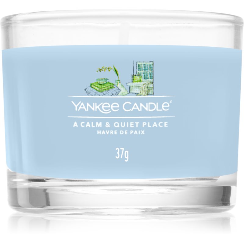 Yankee Candle A Calm & Quiet Place Candela Votiva I Signature 37 G