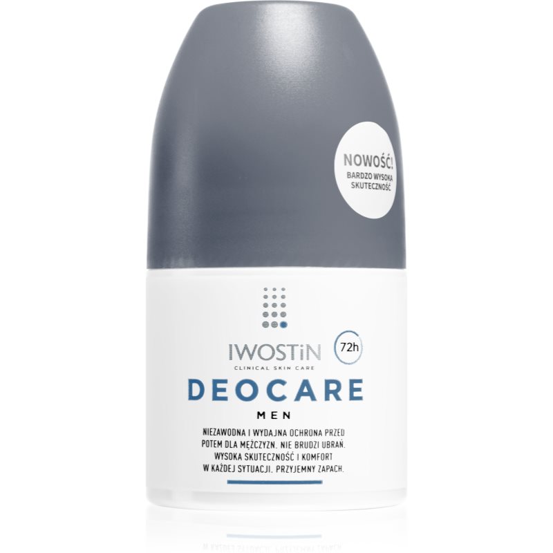 Iwostin Deocare Men Antitraspirante Roll-On Per Uomo 50 Ml