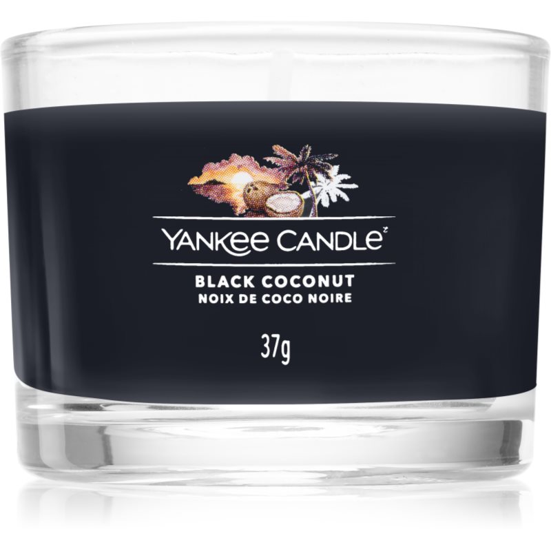 Yankee Candle Black Coconut Candela Votiva I Signature 37 G