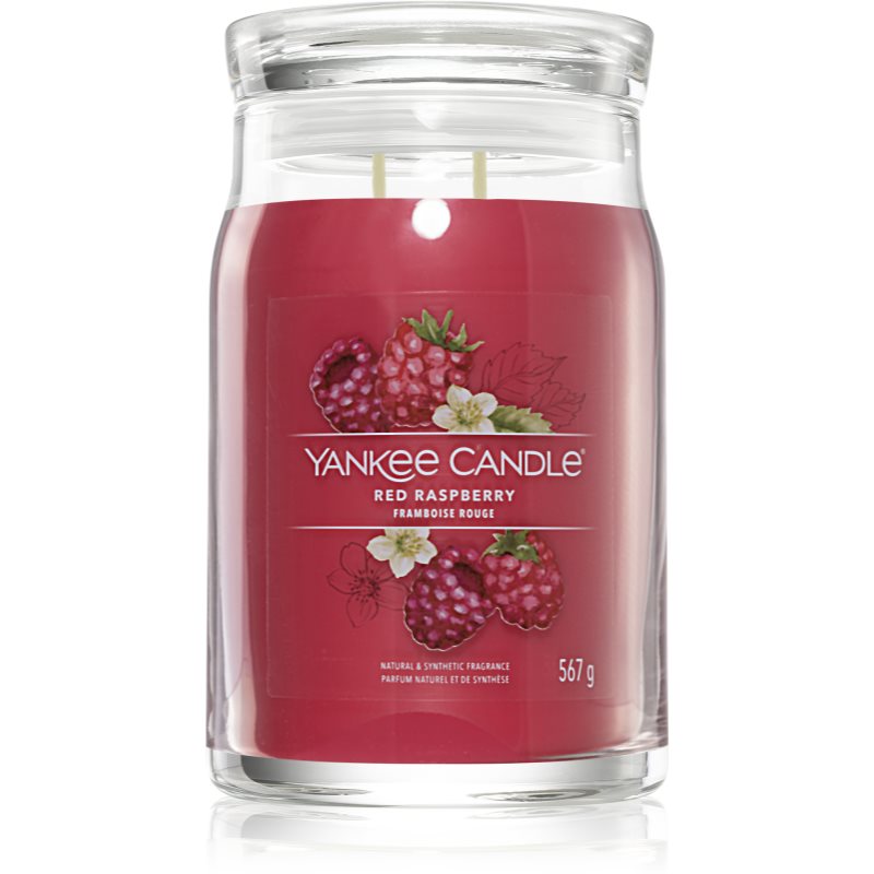 Yankee Candle Red Raspberry Candela Profumata I Signature 567 G