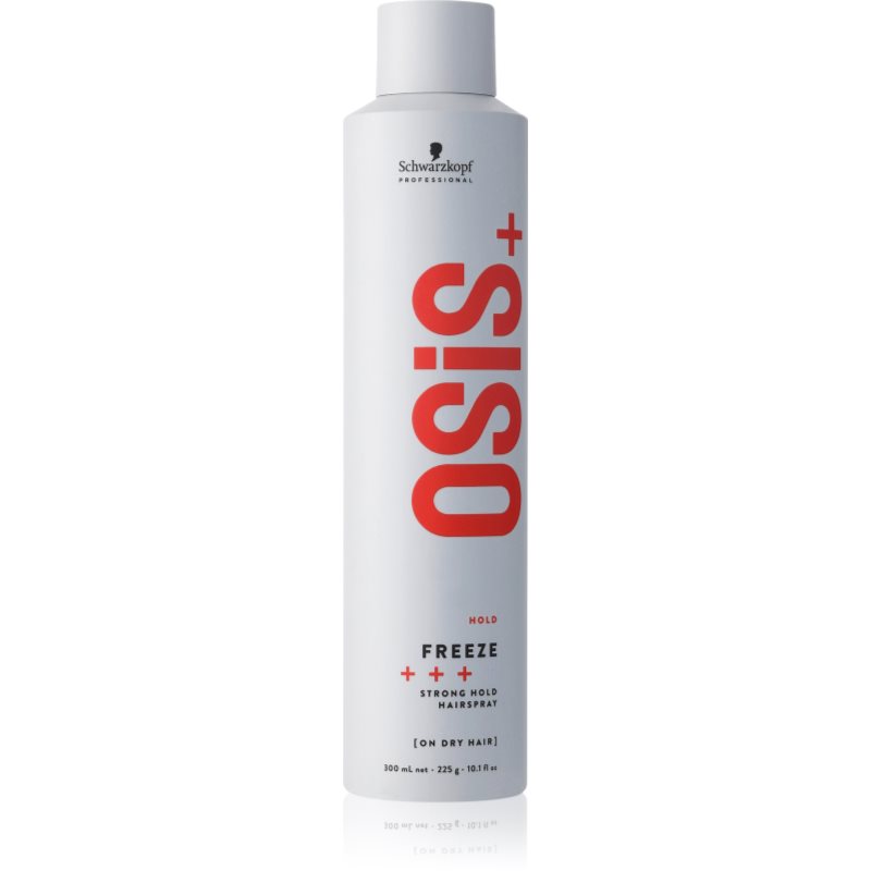 Schwarzkopf Professional Osis+ Freeze Lacca Per Capelli Fissante Forte 300 Ml