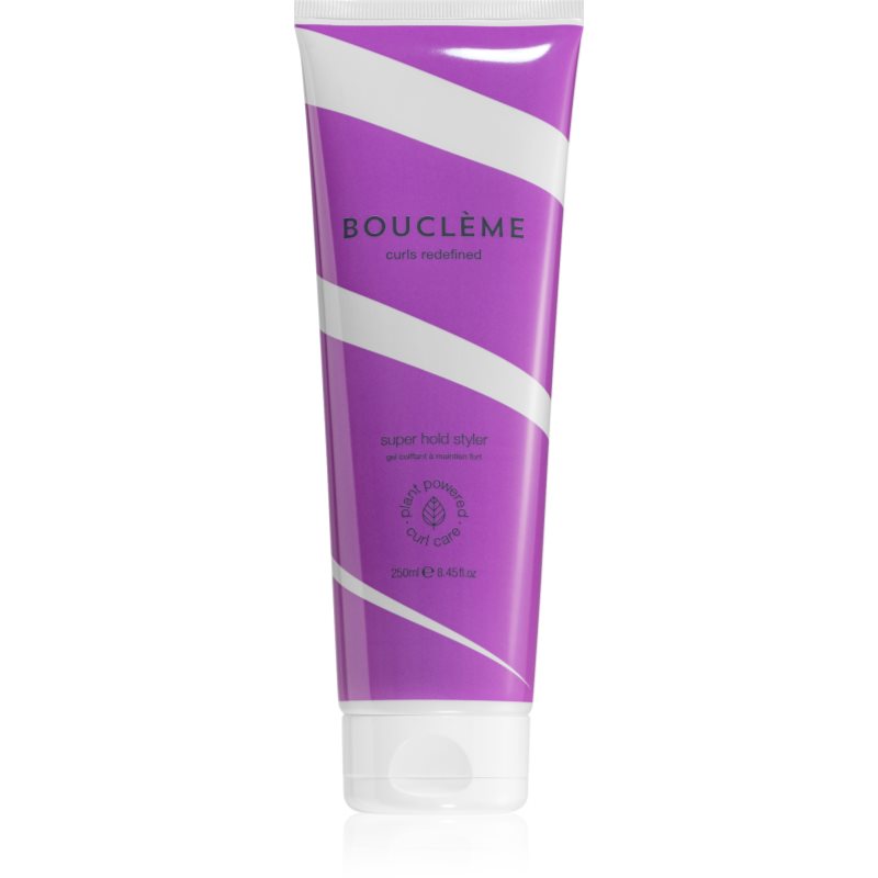Bouclème Curl Super Hold Styler Gel Rinforzante Per Capelli Per Capelli Mossi E Ricci 250 Ml