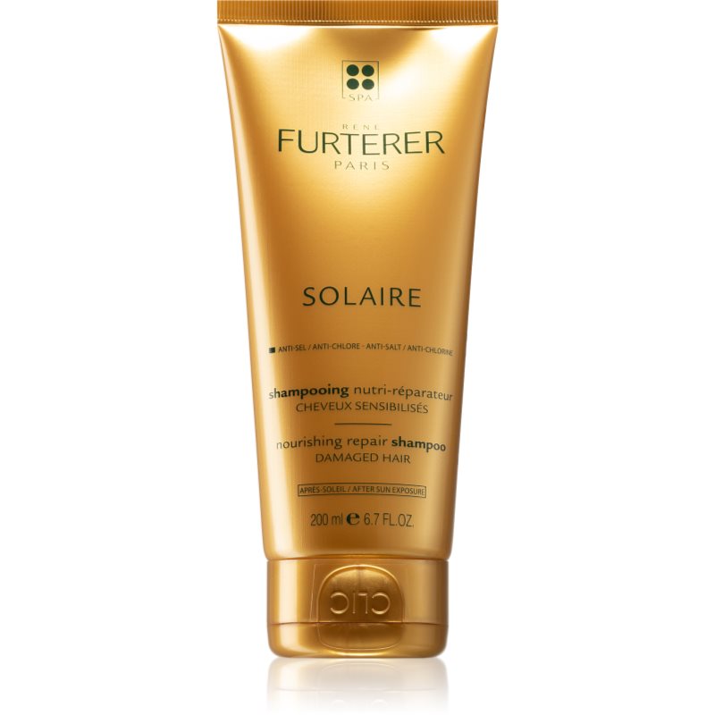 René Furterer Solaire Shampoo Nutriente Per Capelli Affaticati Da Cloro, Sole E Acqua Salata 200 Ml