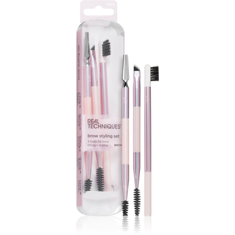 Real Techniques Original Collection Brow Kit Per Tagliare Le Sopracciglia 3 Pz