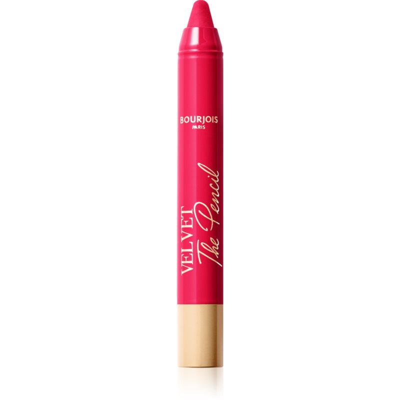 Bourjois Velvet The Pencil Matitone Per Le Labbra Effetto Opaco Colore 06 Framboise Griffée 1,8 G