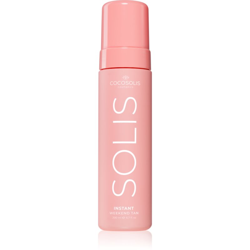 Cocosolis Solis Instant Weekend Tan Mousse Autoabbronzante Per Un'Abbronzatura Rapida 200 Ml