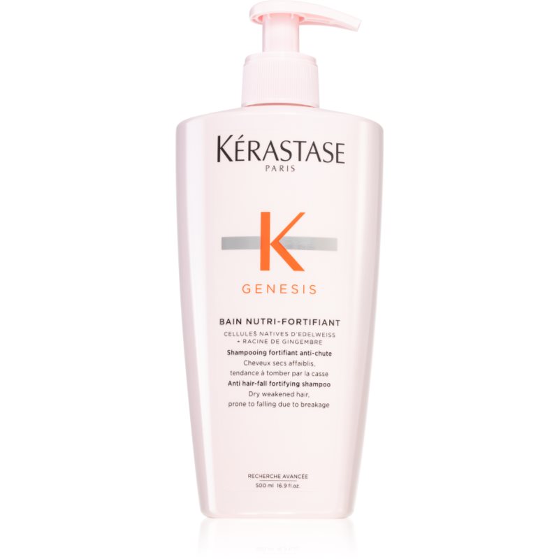 Kérastase Genesis Bain Nutri-Fortifiant Shampoo Idratante E Rivitalizzante Anti-Caduta Dei Capelli 500 Ml