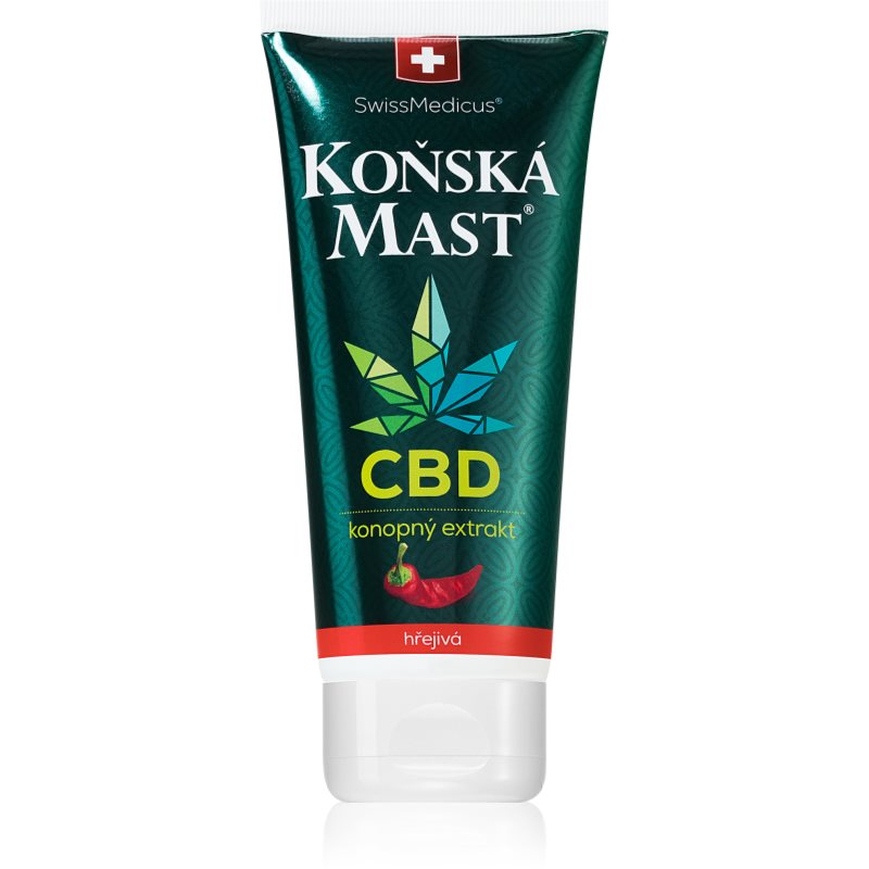 Swissmedicus Horse Ointment With Cbd Warm Unguento Con Effetto Riscaldante 200 Ml